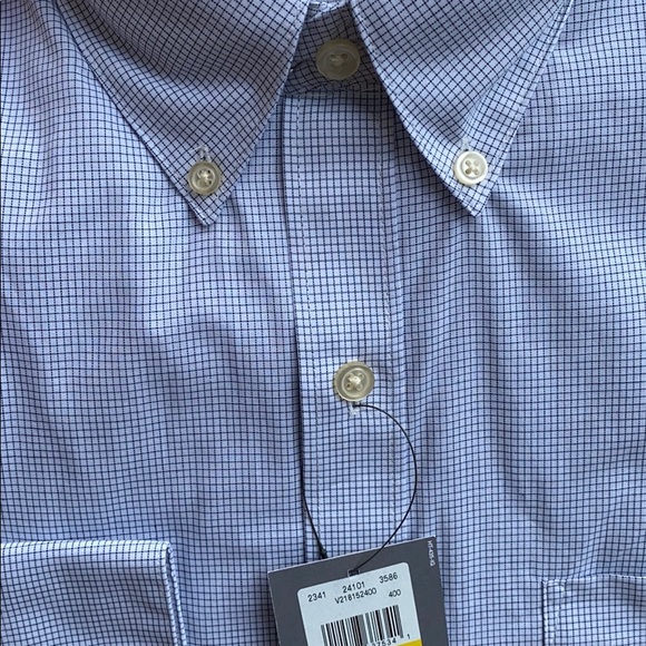 NWT men’s button down shirt medium. Van Heusen - Picture 8 of 9